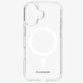 thumbnail image 2 of . Funda PUREGEAR Slimshell Plus Mag para iPhone 17 Transparente Plata, 2 of 8