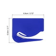 thumbnail image 2 of Unique Bargains Letter Opener Envelope Slitter Mail Slitter with Razor Safe Mail Opener Blue 8Pack, 2 of 5