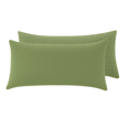 thumbnail image 1 of Cord Plush Sage Green Body Pillow, 1 of 1