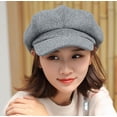 thumbnail image 3 of Newsboy Hats for Women, Women Newsboy Hat Trucker Hat Beret Newsboy Caps Retro Fashion Winter Hats for Women 2025, 3 of 8