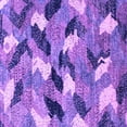 thumbnail image 1 of Ahgly Company Indoor Square Abstract Purple Modern Area Rugs, 7' Square, 1 of 4