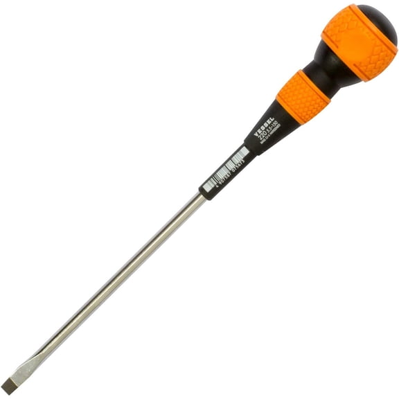 Vessel Tools 220S55150 Ball-Grip Screwdriver No.220, Slotted 5.5mm
