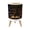 Color 3, variant on Small Trash Can with Lid Animal Forest Scene Gem Bear Trees Sunset Silhouette 1.8 Gallon Dog Proof Trash Can Round Garbage Can Waste Bin Wastebasket for Bathroom Bedroom Living Room
