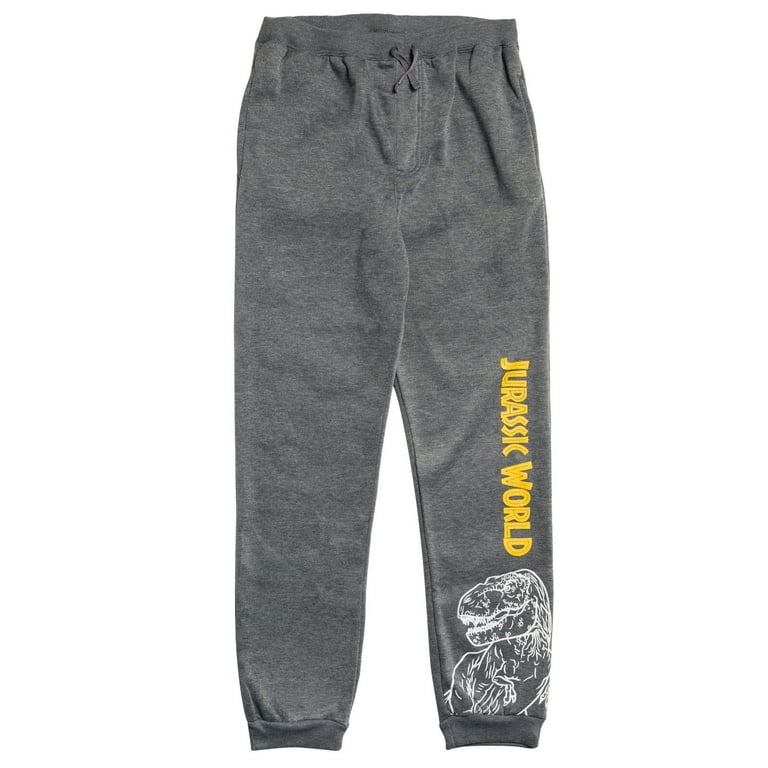 Jurassic World Park Dinosaur Sweatpants T Rex Boys Fleece 2 Pack Jogger Pants with Drawstring Toddler to Big Kid Walmart
