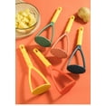 thumbnail image 6 of Qepwscx Plastic Potato Masher, Masher Kitchen Tool & Food Masher/Potato Smasher Perfect for Bean, Vegetable Baby Supplementary Food Small Tool-Blue, 6 of 7