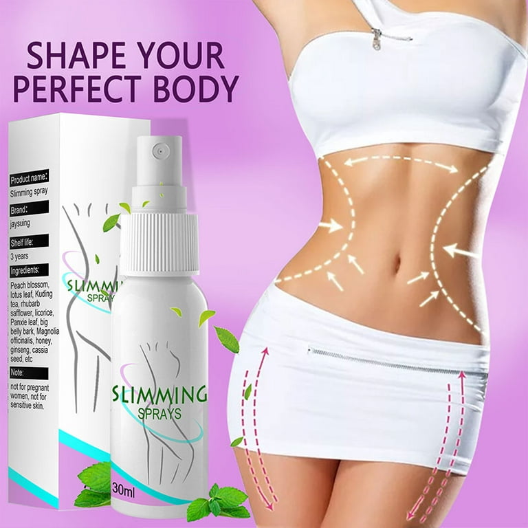 Body Cream Slim Waist Beautiful Legs Reduce Tummy Fat Burning Spray Body  Slimming Sprayer for Bodybuilding 30ml