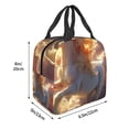thumbnail image 3 of Disketp Rainbow Cloud White Horse Bolsa Térmica para Almuerzo para Hombre y Mujer, Ideal para Trabajo, Senderismo y Picnic, 3 of 8