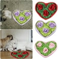 S Shaped Rose Flower Pet Dog Cat Disposable Bed Pans for Men Medium