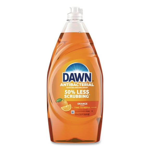 30.8 oz Ultra Antibacterial Dishwashing Liquid - Orange Scent (8/Carton)