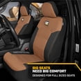 thumbnail image 3 of Fundas de asiento automotrices CAT MeshFlex para automóviles, camiones y SUV, 3 of 8