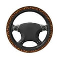 thumbnail image 3 of XMXY Car Steering Wheel Cover, Thanksgiving Maple Non-Slip Jeep Truck Universal Elastic Steering Wheel Protector 15 inch, 3 of 8