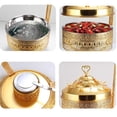 thumbnail image 7 of 8L Stainless Steel Chafing Dish Buffet Set, with Hanging Top Lid, Elegant Gold Catering Buffet Dish,Round Food Warmers Pan for Restaurants, 7 of 7