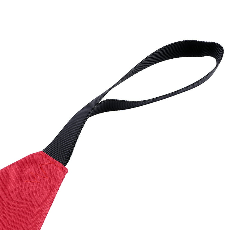 Red Safety Travel Flag for Kayak Canoes Sup Towing Warning Flag with Webbing