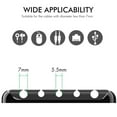 thumbnail image 4 of Cable Organizer Holder 5 Slots Desktop Cord Wire Clips Keeper for Organizing USB Cable/Power Cord/Wire Home Office and Car, 4 of 9