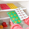 thumbnail image 3 of comerut Ice Cube Tray Reusable Heat Resistant DIY Pineapple Coconut Tree Style Silicone Mold Ice Ball Maker for Kitchen, 3 of 8