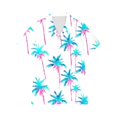 thumbnail image 4 of ZhuoLiL Women's Hawaii Beach Short Sleeved Shirt, 4 of 5
