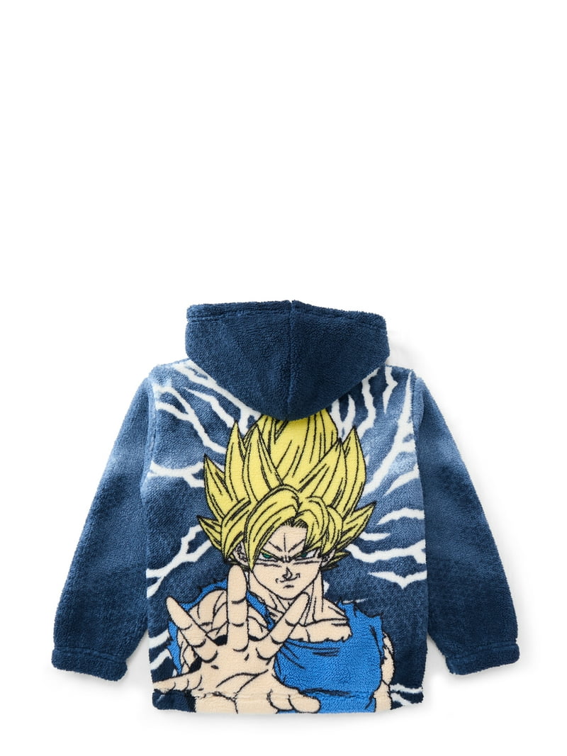 Dragon Ball Z Boys Plush Jacket, Sizes 4-12 - Walmart.com