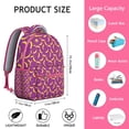 thumbnail image 6 of Adorable Banana Design Backpack - Lightweight & Roomy for College & Travel, Bookbag with Padded Straps, Cute Gift for Everyday Use, 6 of 6
