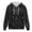 Black Spider Web, variant on Halloween Skull Pumpkin Print Oversized Zip Up Hoodie for Women Long Sleeve Hooded Sweatshirt Casual Loose Fit Jacket with Pockets for Festival, Daily Wear, M