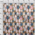 thumbnail image 3 of oneOone Cotton Poplin Brown Fabric Easter Quilting Supplies Print Sewing Fabric By The Yard 42 Inch Wide, 3 of 4
