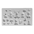 thumbnail image 2 of Silicone , Simple Operation Fondant Molds Elastic Nonstick  For DIY Cake For Fondant For Chocolate, 2 of 8