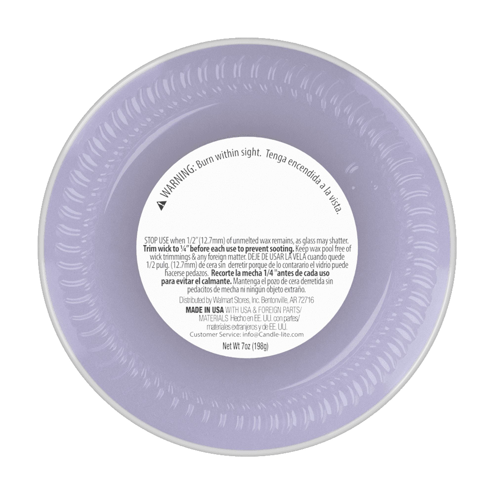 Mainstays Single-Wick Twist Glass Jar Scented Candle, Channel the Flannel Twist Lid, 7 oz.