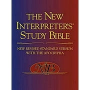 New Interpreter's Study Bible-NRSV (Hardcover)