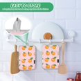 thumbnail image 4 of Yayeee Pot Holders Kitchen Heat Resistant with Pocket 7"x9.8" Cotton Oven Cooking Hot Pads, Cute Oranges, 4 of 7
