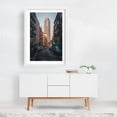 thumbnail image 2 of Edificio España 02 - Madrid Community of Madrid Spain Photography White Framed Wall Art Print 16 x 24 inches, 2 of 3