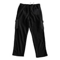 thumbnail image 5 of Kalauyu Men's Athletic Sweatpants Active Jogger Cargo Pants for Men with Pockets Tapered Drawstring Gym Running Track Pants, 5 of 8