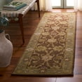 thumbnail image 2 of SAFAVIEH Antiquity Beaumont Oriental Runner Rug, Chocolate/Blue, 2'3" x 10', 2 of 11