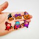 thumbnail image 3 of 20 piezas de adornos para zapatos de Halloween espeluznantes para decorar zapatos, accesorios, sandalias, regalos para niños, 3 of 5