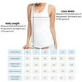thumbnail image 7 of Women's Ideal Racerback Tank, Light Orange, XS, 7 of 7