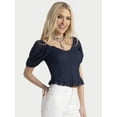 thumbnail image 2 of Jessica Simpson Women's Verona Lace Top, Sizes XS-XL, 2 of 6