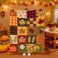 thumbnail image 1 of EGNMCR Throw Blanket, Throw Blanket for Couch Thanksgiving Pumpkin Maple Leaf Fruit Blanket Digital Print Flannel Blanket Warm And Cozy Nap Blanket Flannel Blanket, 1 of 6