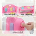 thumbnail image 3 of HDUTNGISN Baby Play Mat Gym with Piano & Toys-Tummy Time Activity Mat for Infants 0-12M (Pink), 3 of 10