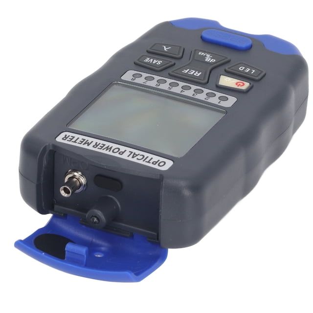 Loewten Fiber Optic Power Meter Auto Shutdown -50-+26dBm 850-1650nm 10 Wavelength Maintenance