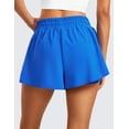 thumbnail image 2 of CRZ YOGA 2 in 1 Flowy Running Shorts for Women High Waisted Athletic Skorts, 2 of 3