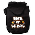 thumbnail image 3 of Halloween Pet, Dog  Cat Hoodie Screen Printed, "Lick or Treat", 3 of 10