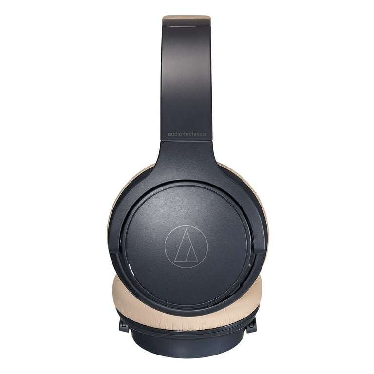 Audio-Technica ATH-S220BT Wireless On-Ear Headphones (Beige Audio-Technica ATH-S220BT Wireless On-Ear Headphones (Beige