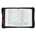 thumbnail image 5 of Be Strong Lion Two-Tone Black Bible Cover - Joshua 1:9 - Large, 5 of 5