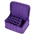 thumbnail image 1 of Bolsa de esmalte de uñas Unique Bargains organizador de juegos de arte de uñas capacidad para 17 botellas color morado, 1 of 1