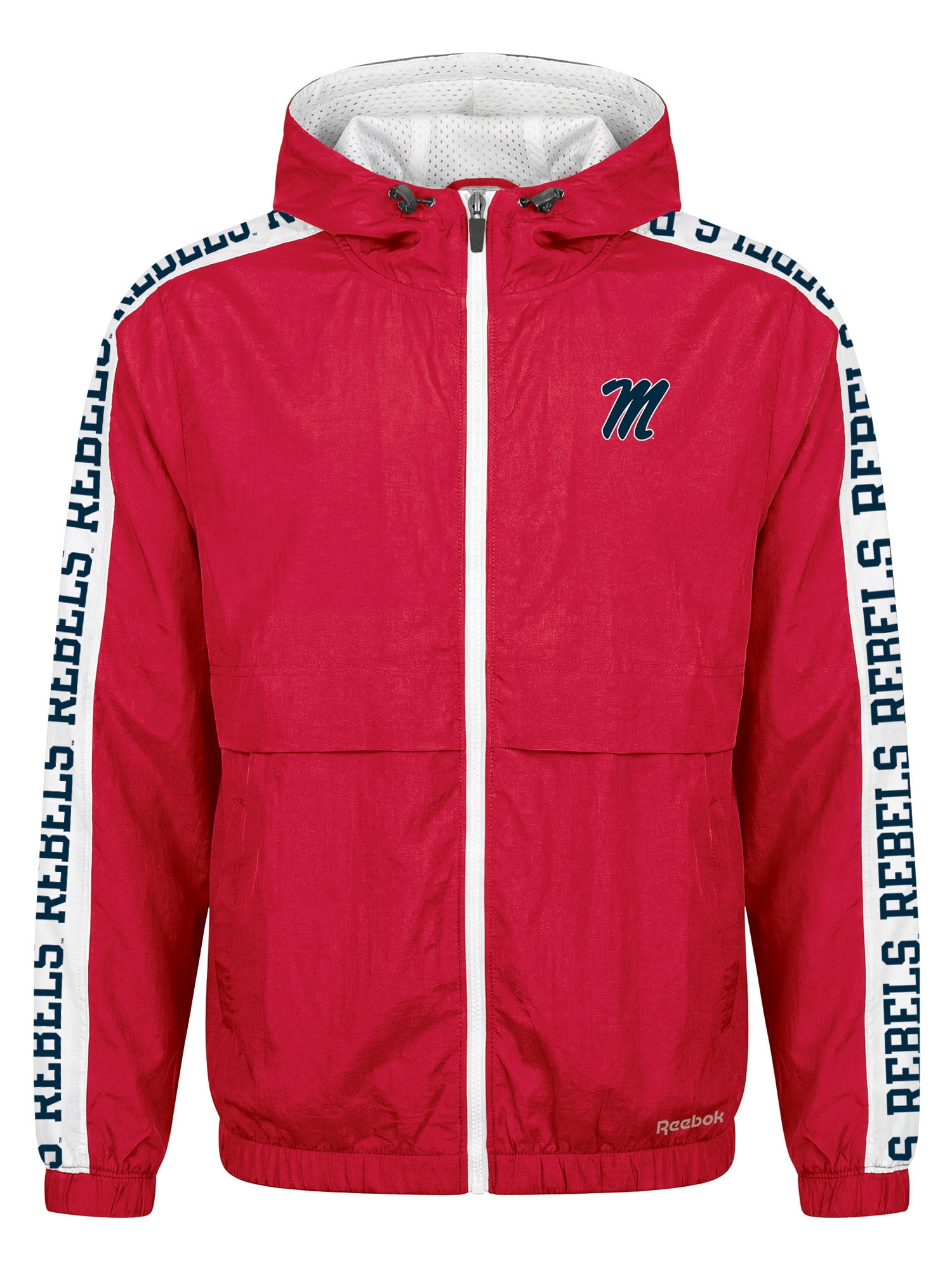Ole Miss Rebels Reebok Womens Colorblocked Full Zip Jacket