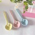 thumbnail image 4 of Cucharas de café Cuchara de amor Cuchara de café con corazón Cuchara linda Cuchara de postre rosa, 4 of 7