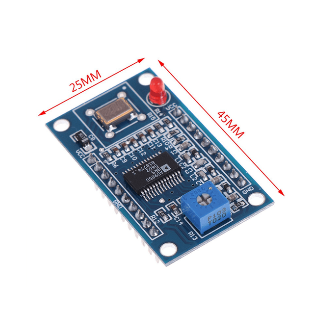 DDS Signal Generator Module Development Board 0-40MHz AD9850 2 Sine Wave and 2 Square Wave