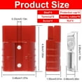 thumbnail image 2 of PENGXIANG 2/4Pcs Battery Quick Connector Kit 2-4/6-12 Gauge Strong Electrical Conductivity Battery Cable Connector Dust-proof Wire Harness Plug, 2 of 8