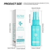 Hypochlorous Acid Spray, Daily Rescue Facial Spray, Multi Purpose Topical Body & Facial Mist, Active Skin Repair First Aid Healing Skin Spray, Reduce Redness and Breakouts