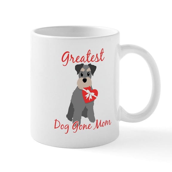 CafePress - Greatest Dog Gone Mom - 11 oz Ceramic Mug - Novelty Coffee Tea Cup