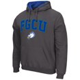 thumbnail image 2 of Men's Colosseum Charcoal Florida Gulf Coast Eagles Arch & Logo 3.0 Pullover Hoodie, 2 of 3