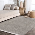thumbnail image 4 of JONATHAN Y MERCER SHAG 4 x 6 Area Rug, Mercer Plush Tassel - Gray, MCR100E-4, 4 of 4